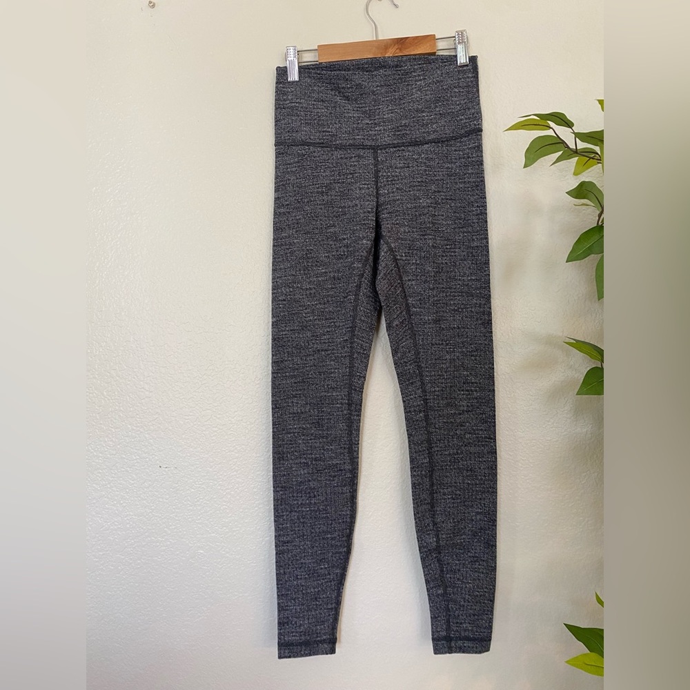 lululemon wunder under variegated high rise leggings | 6